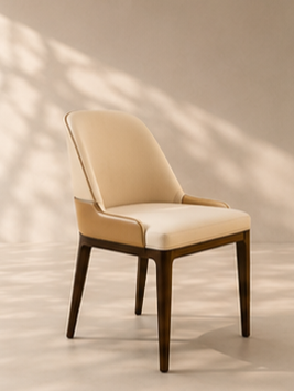 Artisan Crafted Upholstered Dining Chair