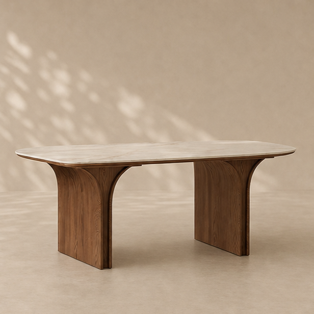 Organic wood and stone masterpiece