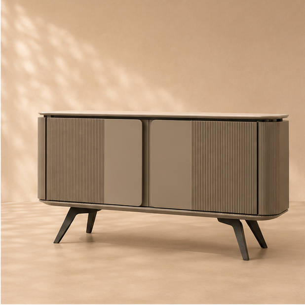 Artisan Elm Wood Sideboard