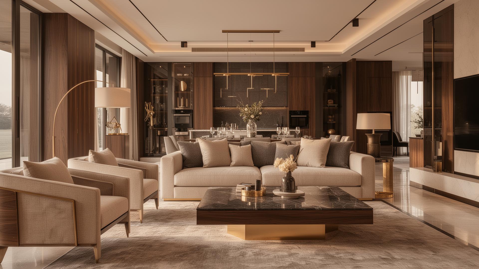 Modern Penthouse Interior